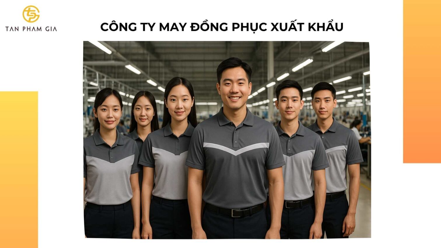 Công ty may đồng phục xuất khẩu