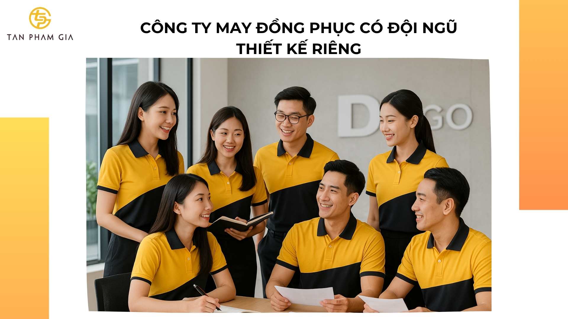 Công ty may đồng phục có đội ngũ thiết kế riêng