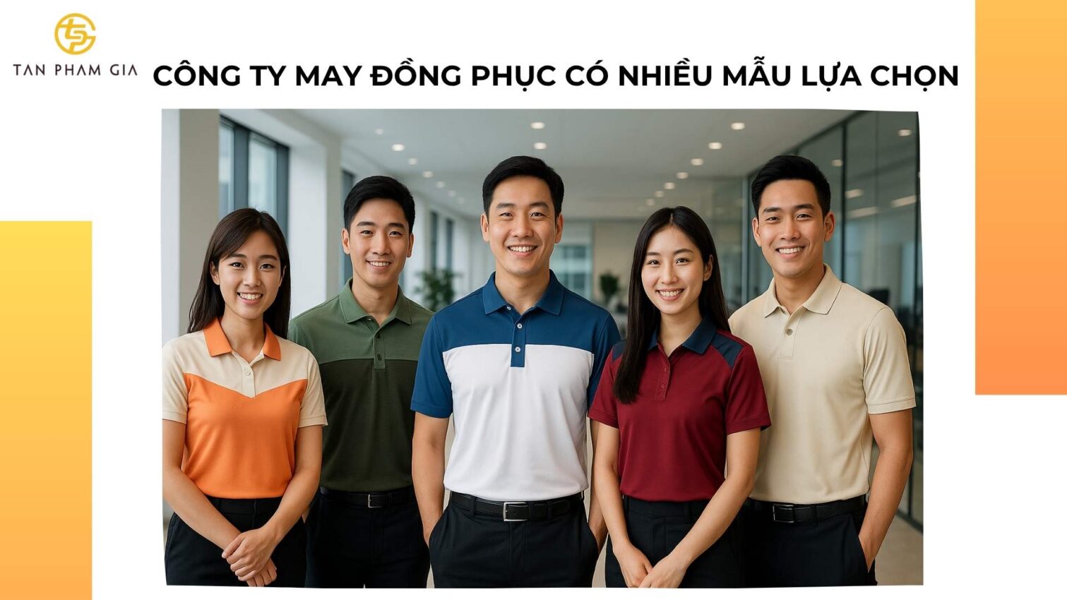 Công ty may đồng phục có nhiều mẫu lựa chọn