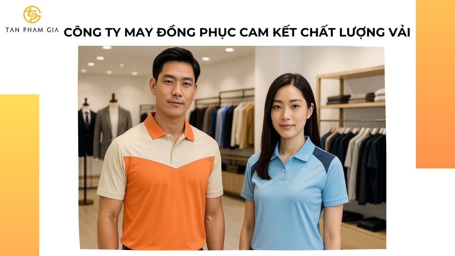 Công ty may đồng phục cam kết chất lượng vải