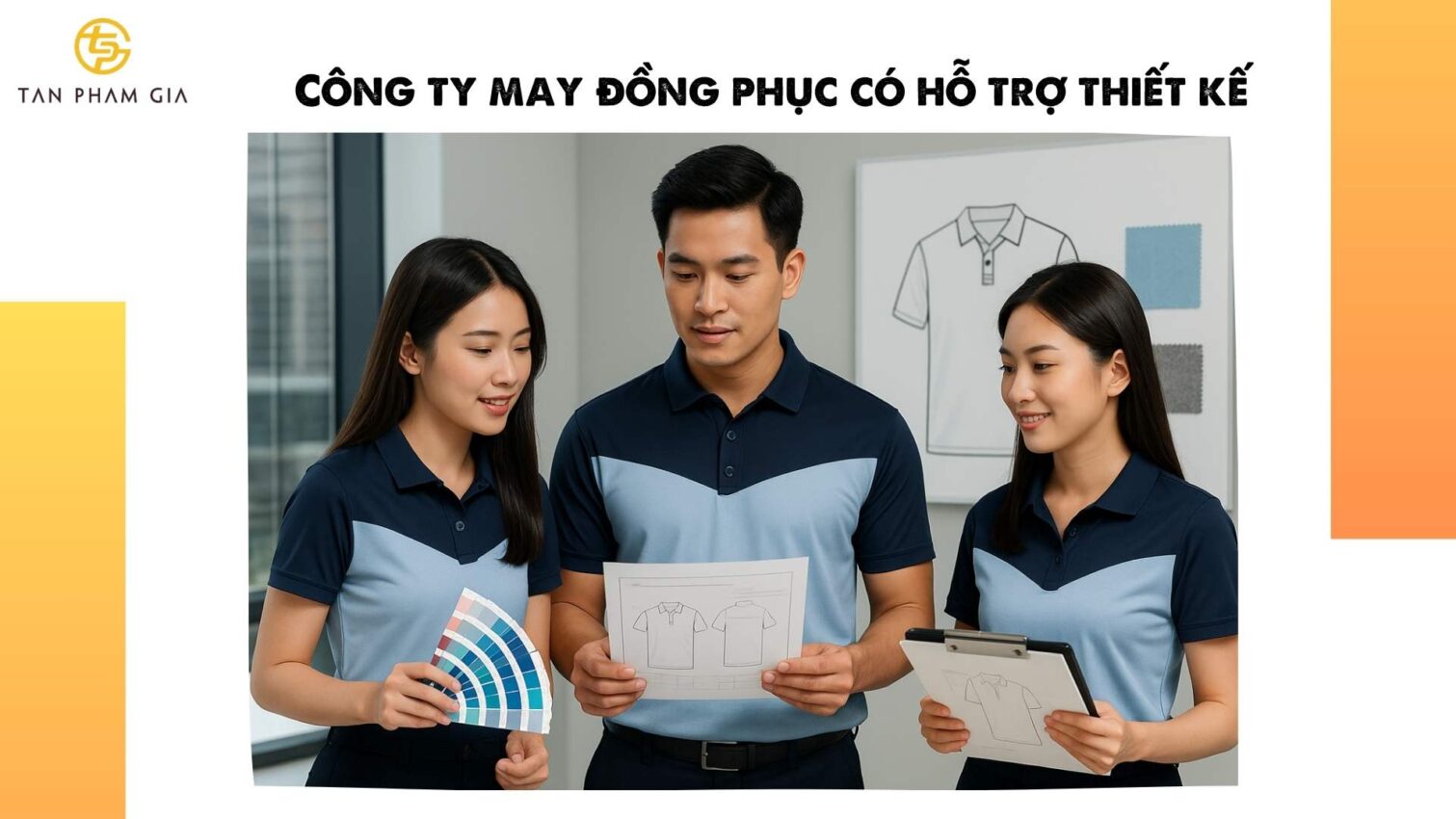 Công ty may đồng phục có hỗ trợ thiết kế