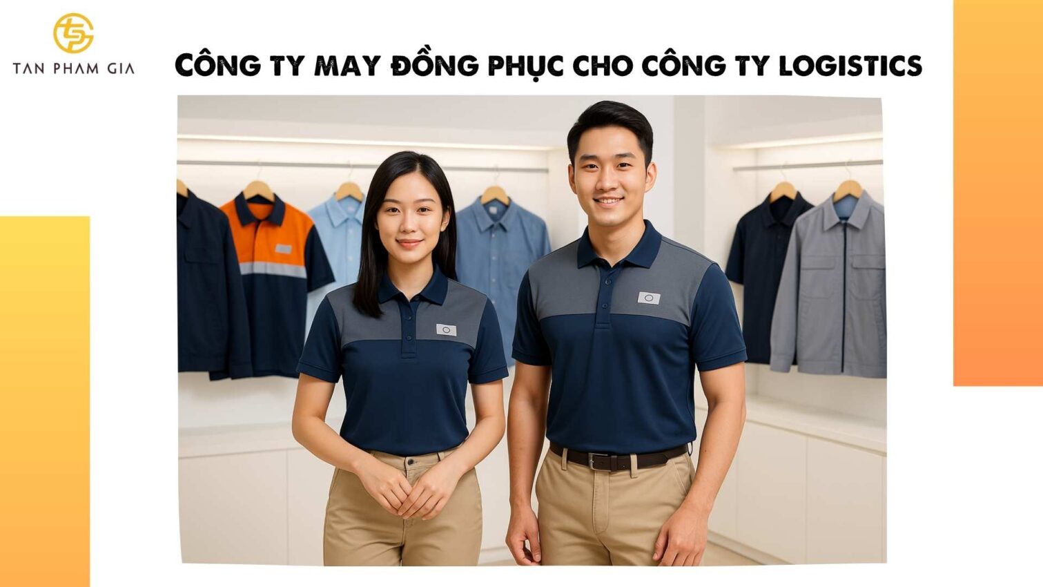 Công ty may đồng phục cho công ty logistics