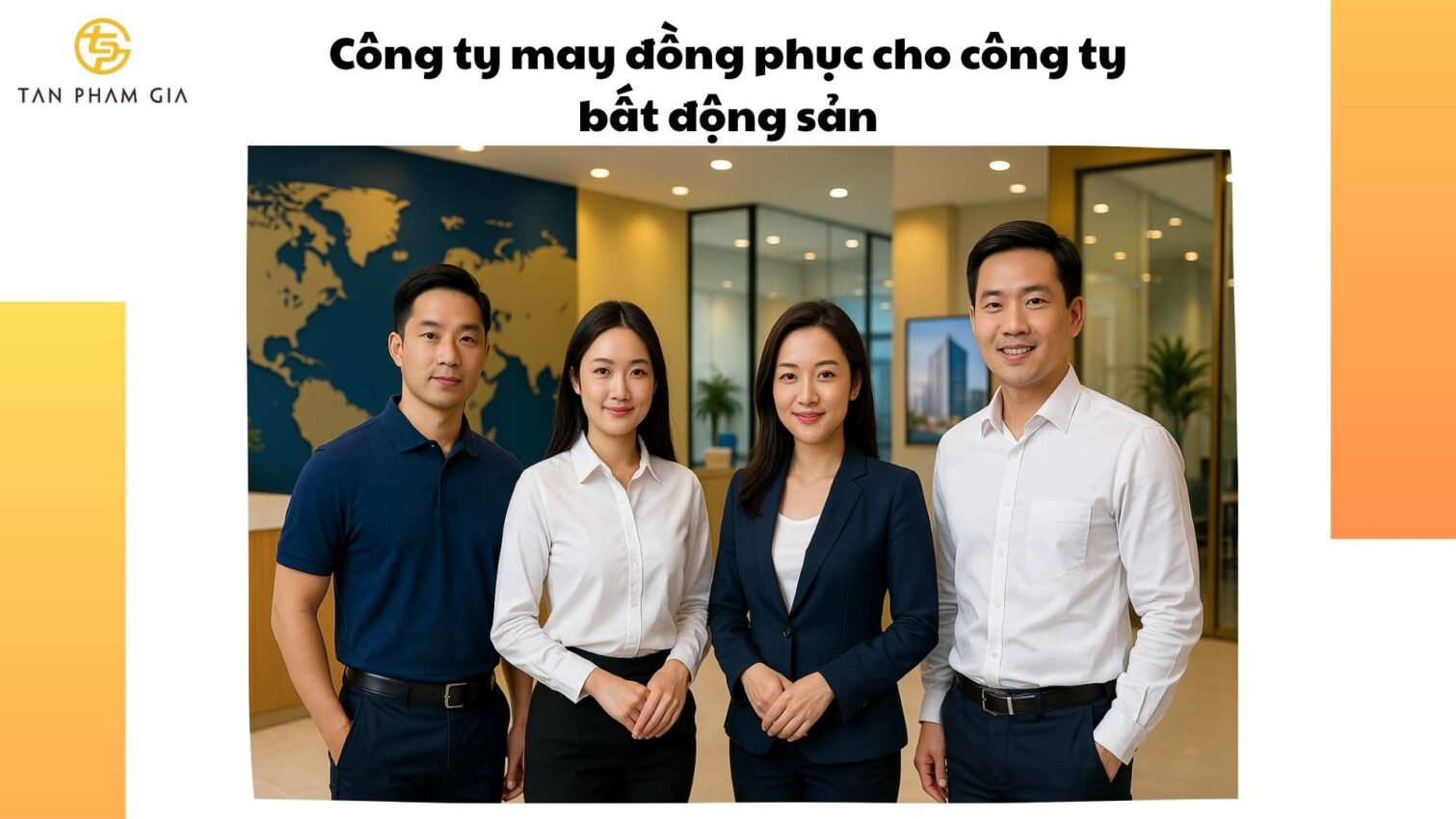 Công ty may đồng phục cho công ty bất động sản