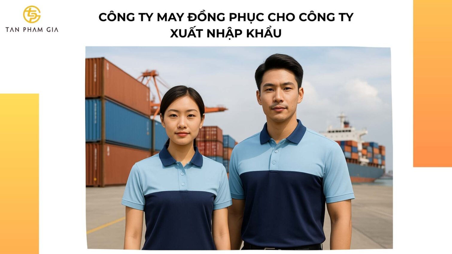Công ty may đồng phục cho công ty xuất nhập khẩu