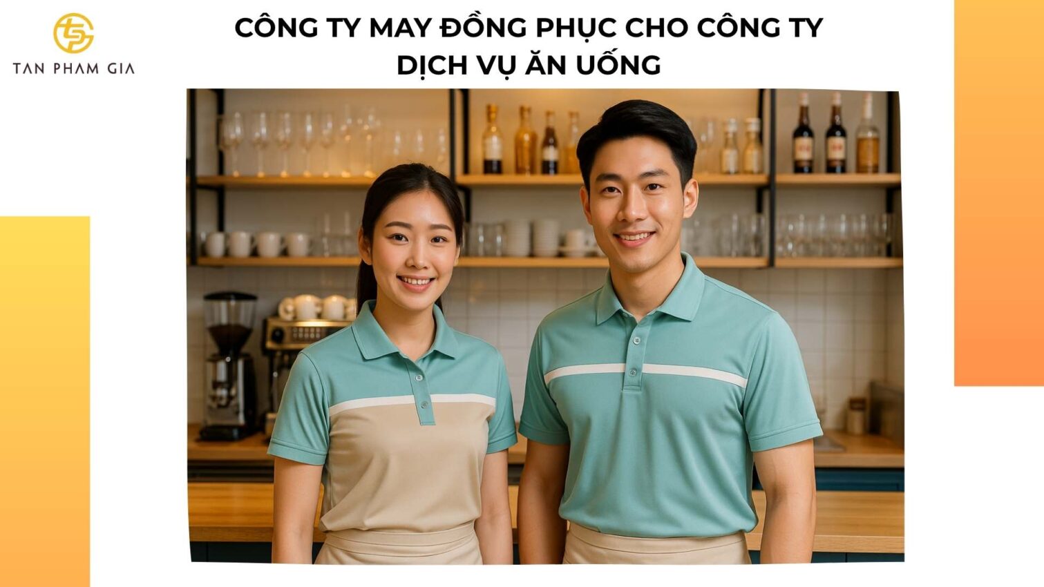 Công ty may đồng phục cho công ty dịch vụ ăn uống