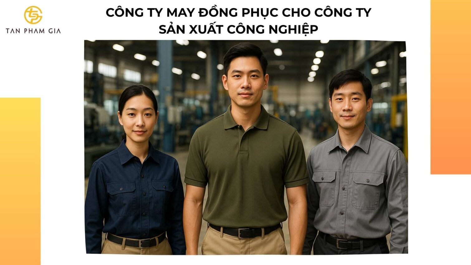 Công ty may đồng phục cho công ty sản xuất công nghiệp