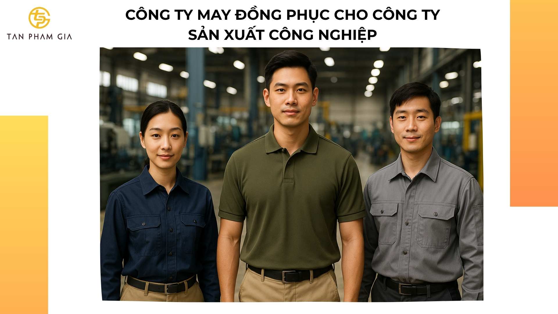 Công ty may đồng phục cho công ty sản xuất công nghiệp