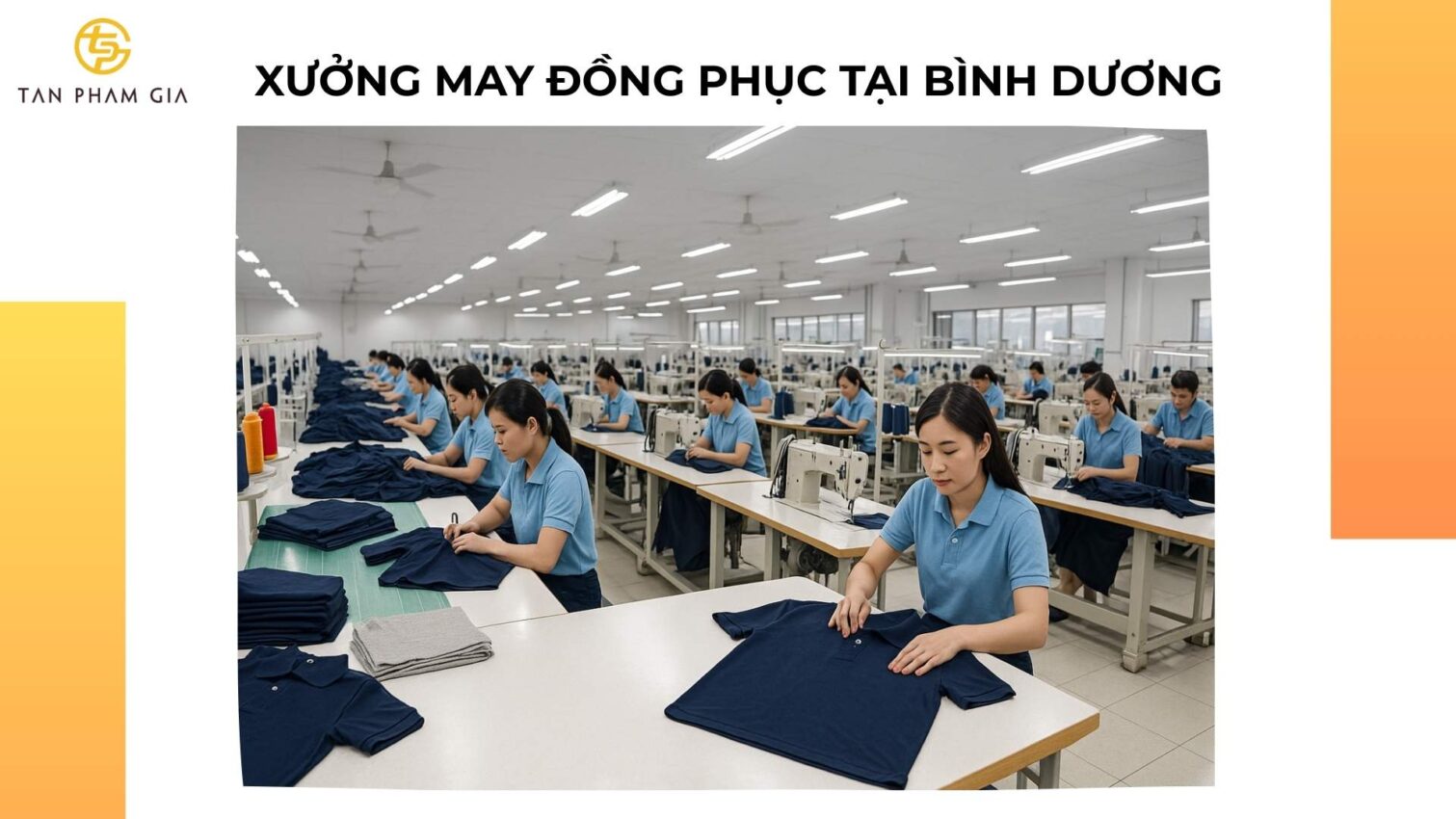 Xưởng May Đồng Phục Tại Bình Dương