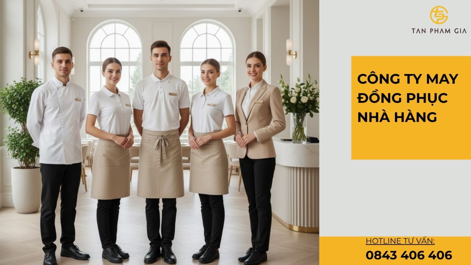 Công ty may đồng phục nhà hàng