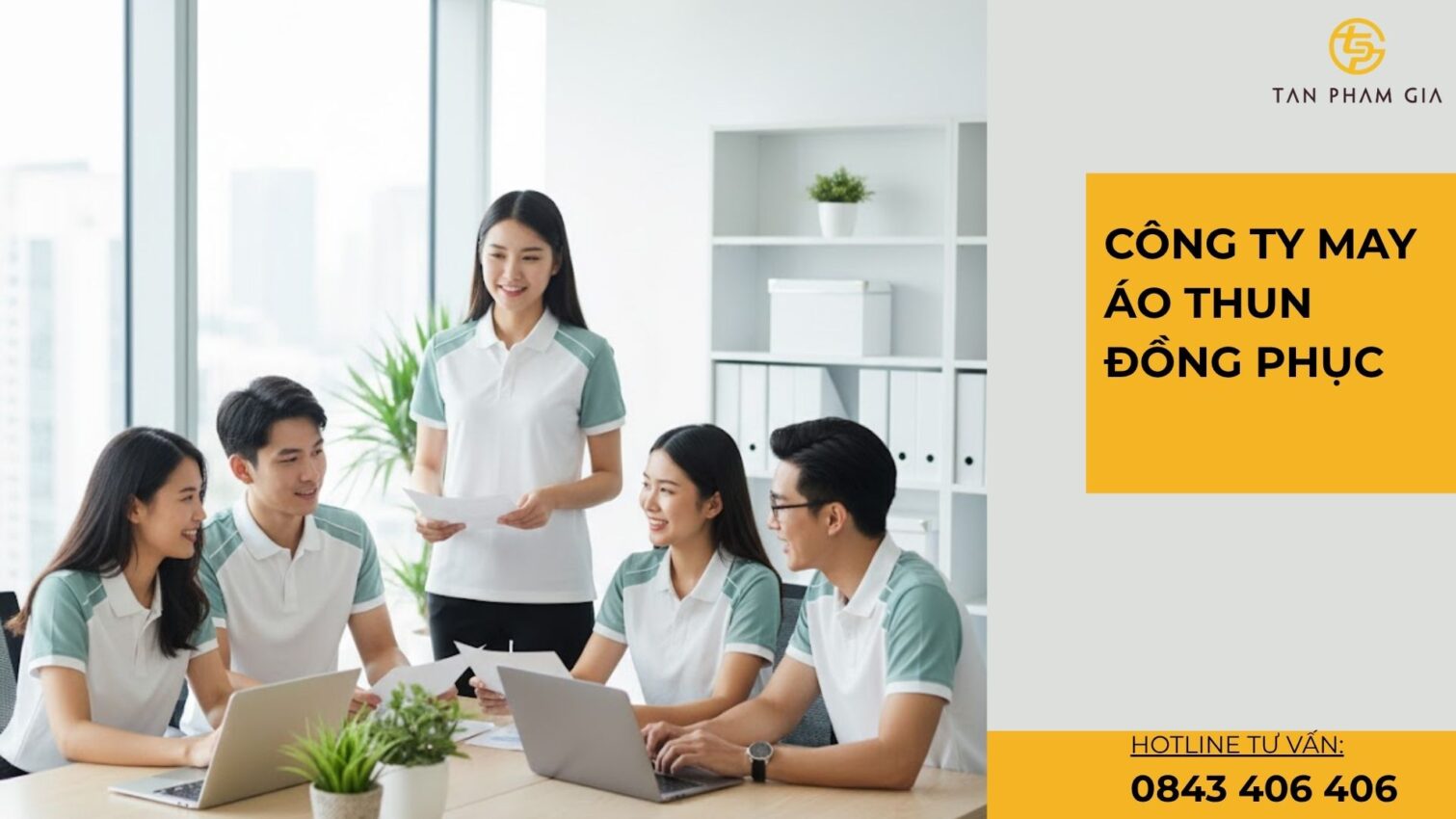 Công ty may áo thun đồng phục