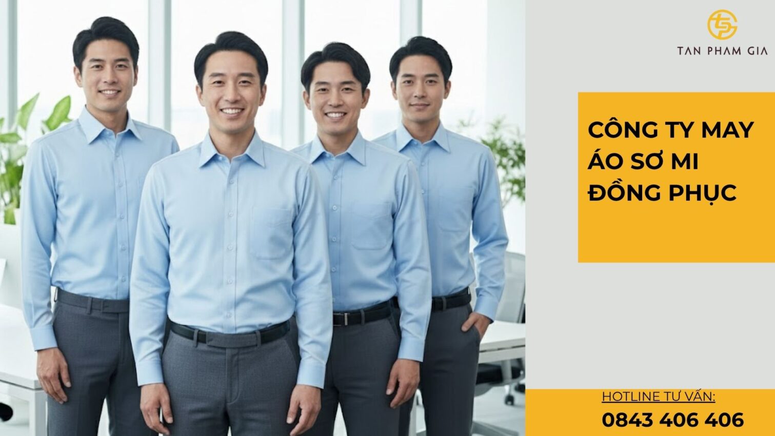 Công ty may áo sơ mi đồng phục