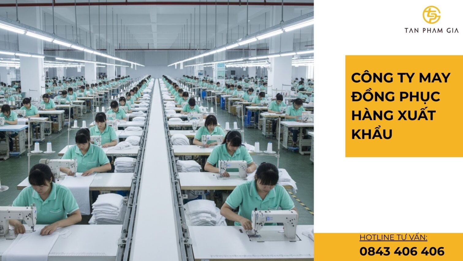 Công ty may đồng phục hàng xuất khẩu