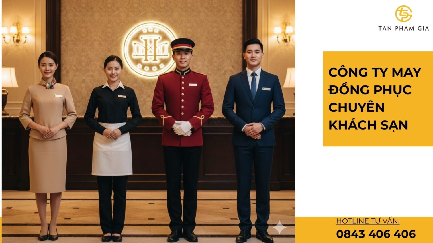 Công ty may đồng phục chuyên khách sạn