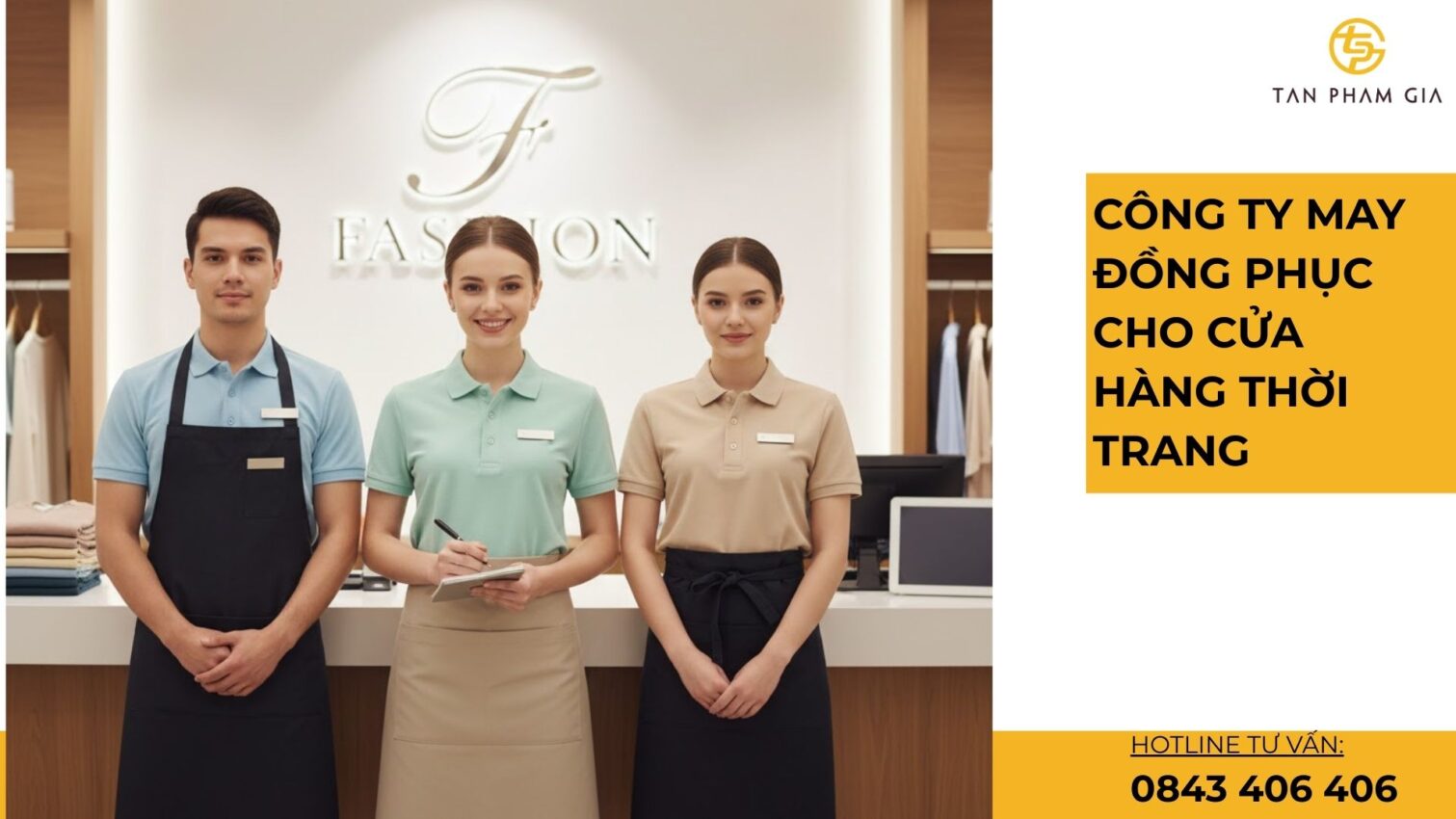 Công ty may đồng phục cho cửa hàng thời trang