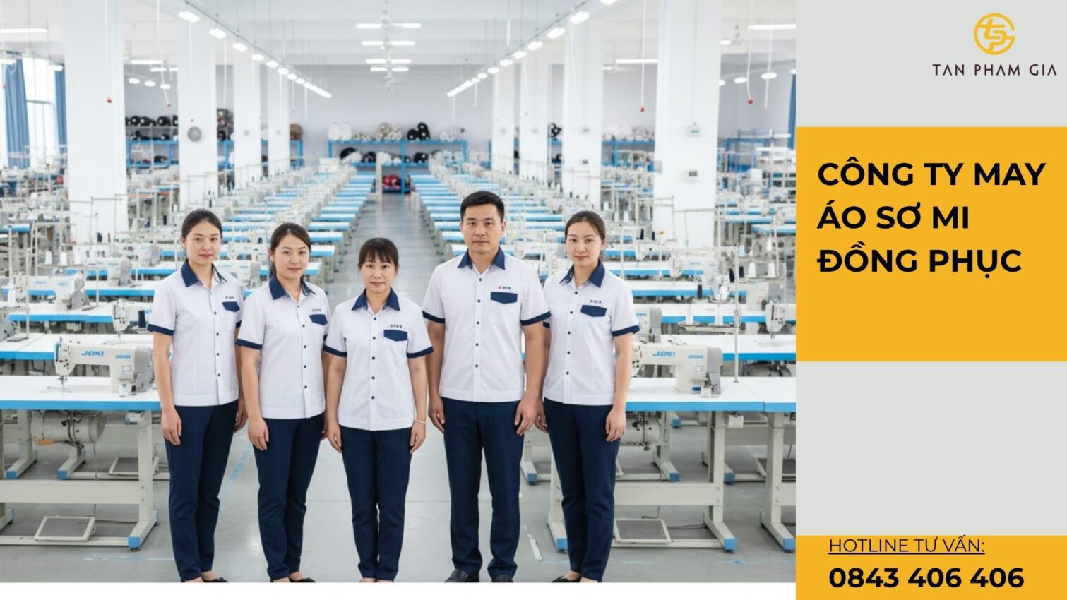 Công ty may áo sơ mi đồng phục