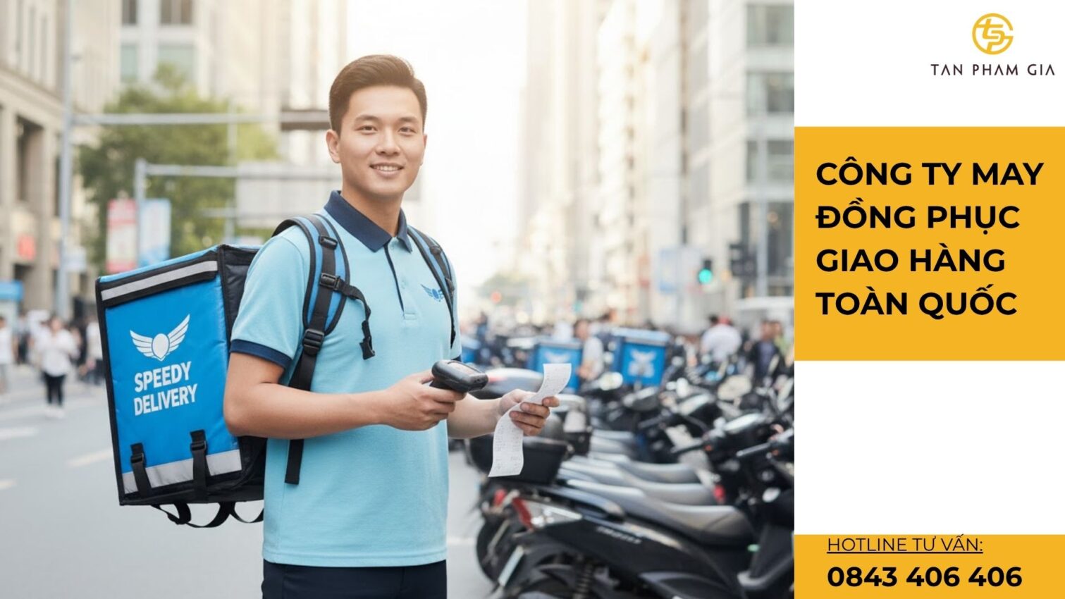 Công ty may đồng phục giao hàng toàn quốc