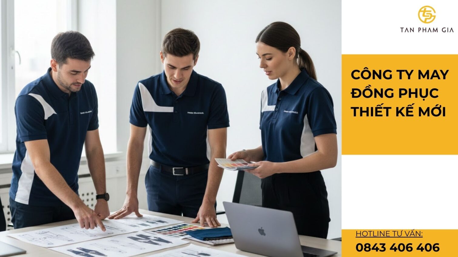 Công ty may đồng phục thiết kế mới