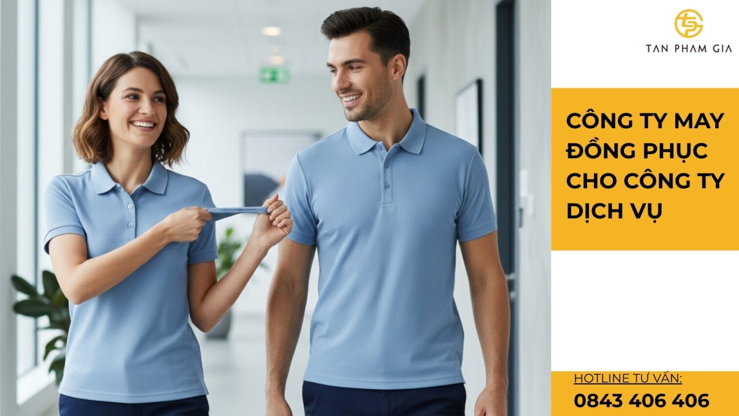 Công ty may đồng phục cho công ty dịch vụ