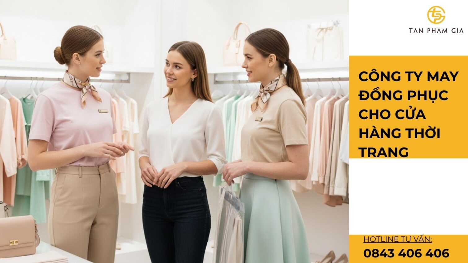 Công ty may đồng phục cho cửa hàng thời trang