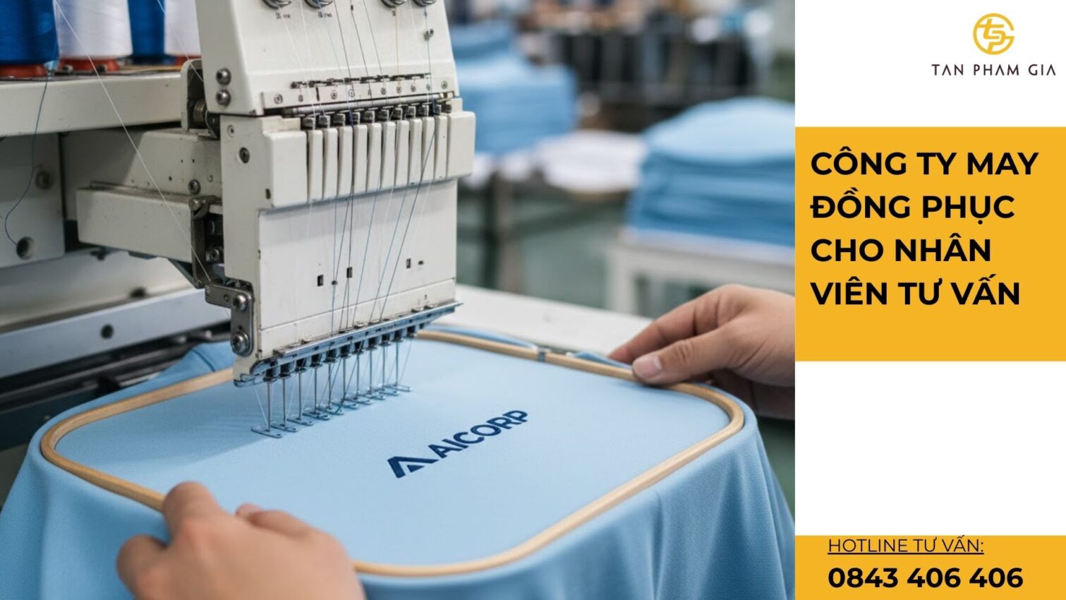 Công ty may đồng phục cho nhân viên tư vấn