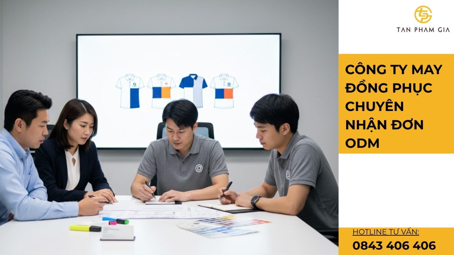 Công ty may đồng phục chuyên nhận đơn ODM