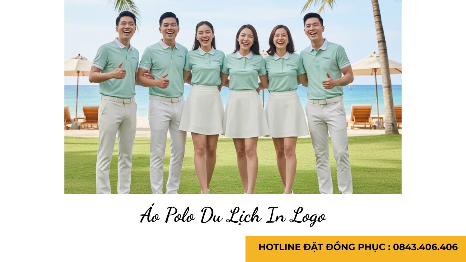 Áo Polo Du Lịch In Logo