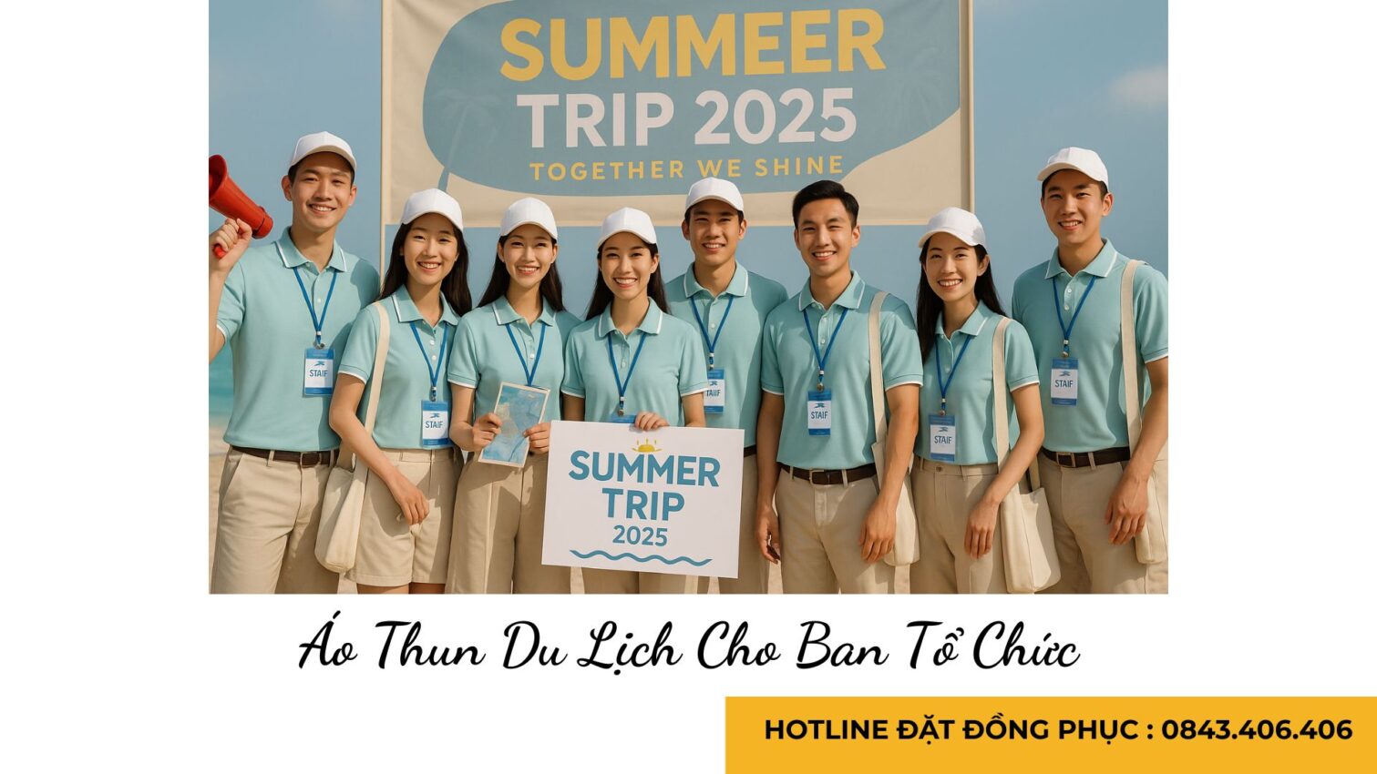 Áo Thun Du Lịch Cho Ban Tổ Chức