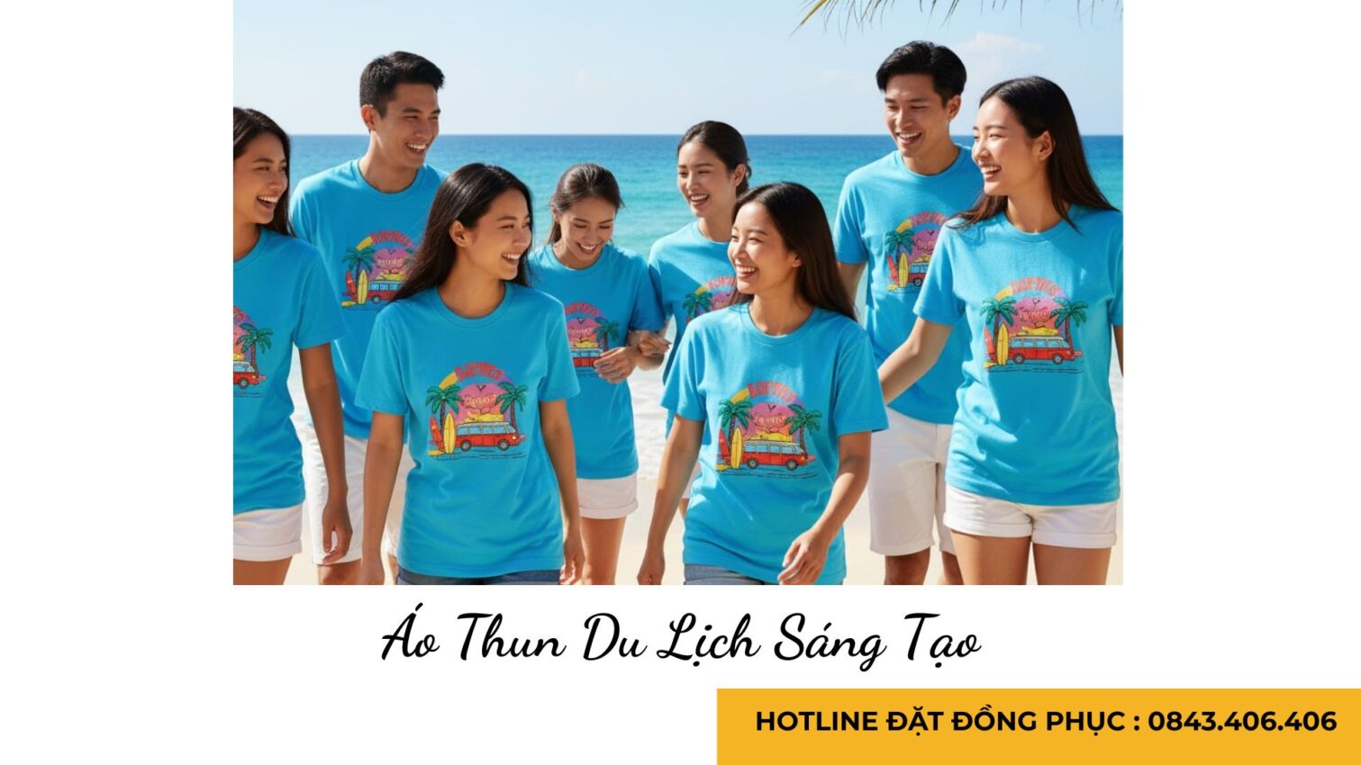 Áo Thun Du Lịch Sáng Tạo