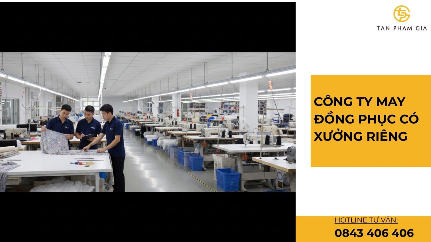 Công ty may đồng phục có xưởng riêng