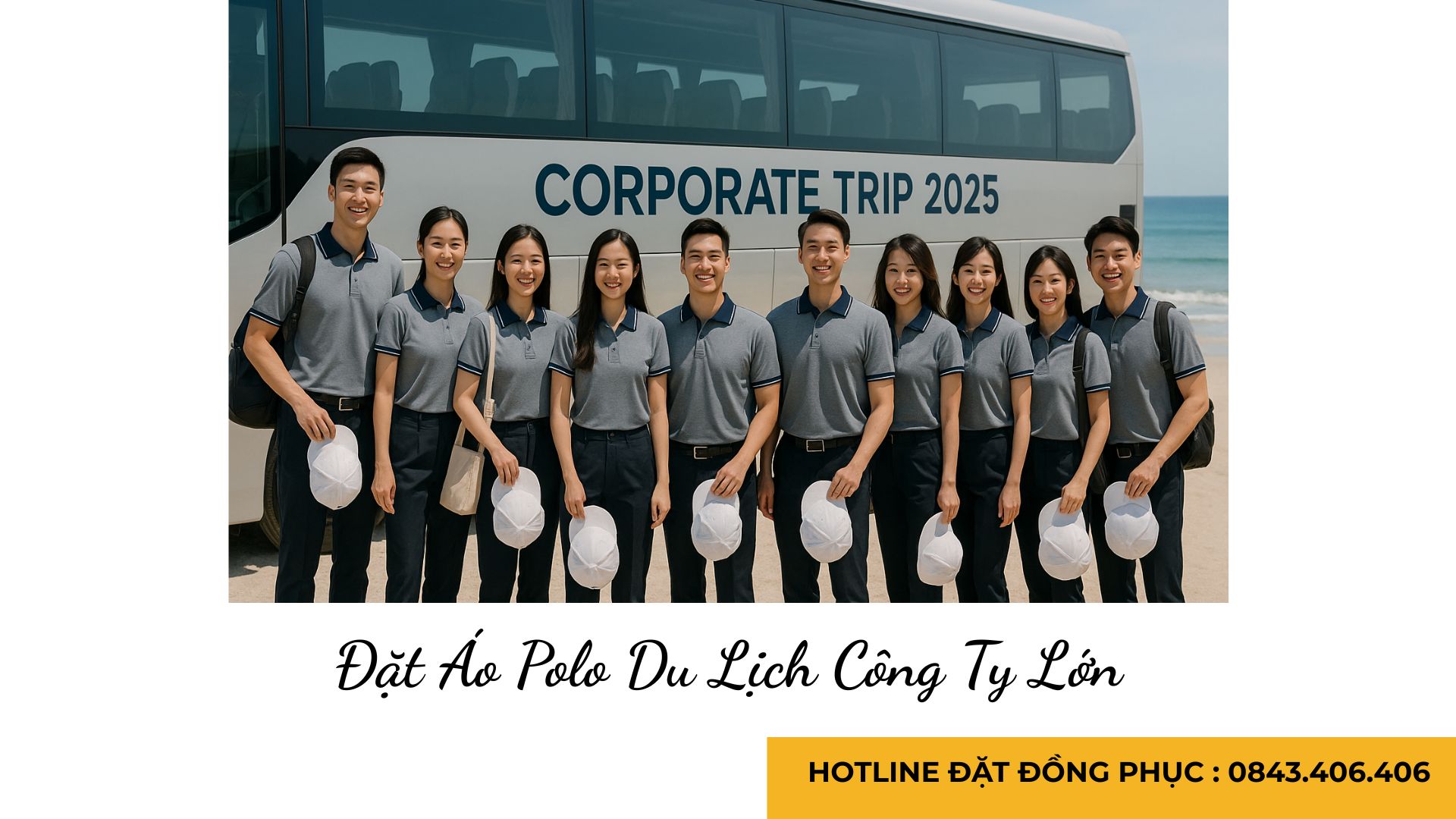 Đặt Áo Polo Du Lịch Công Ty Lớn