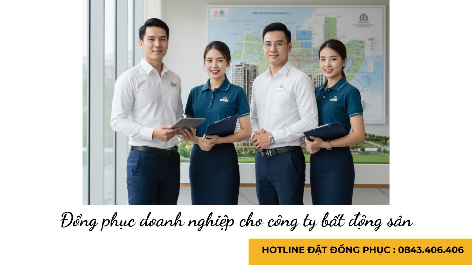 Đồng Phục Doanh Nghiệp Cho Công Ty Bất Động Sản