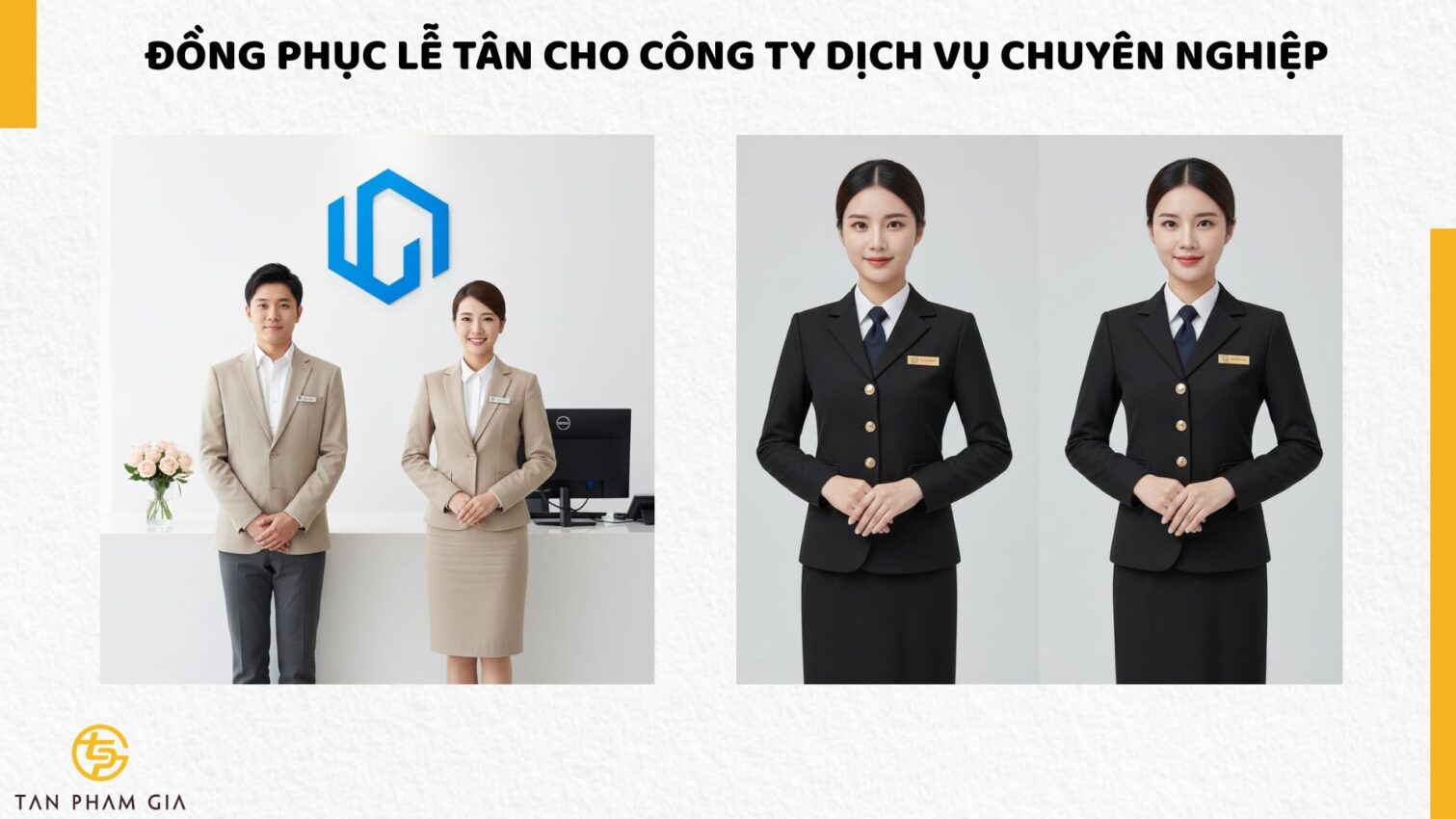 Đồng Phục Doanh Nghiệp Cho Công Ty Dịch Vụ