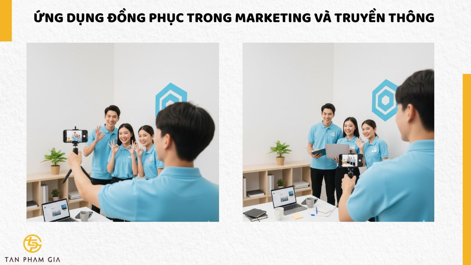 Đồng Phục Doanh Nghiệp Cho Công Ty Dịch Vụ