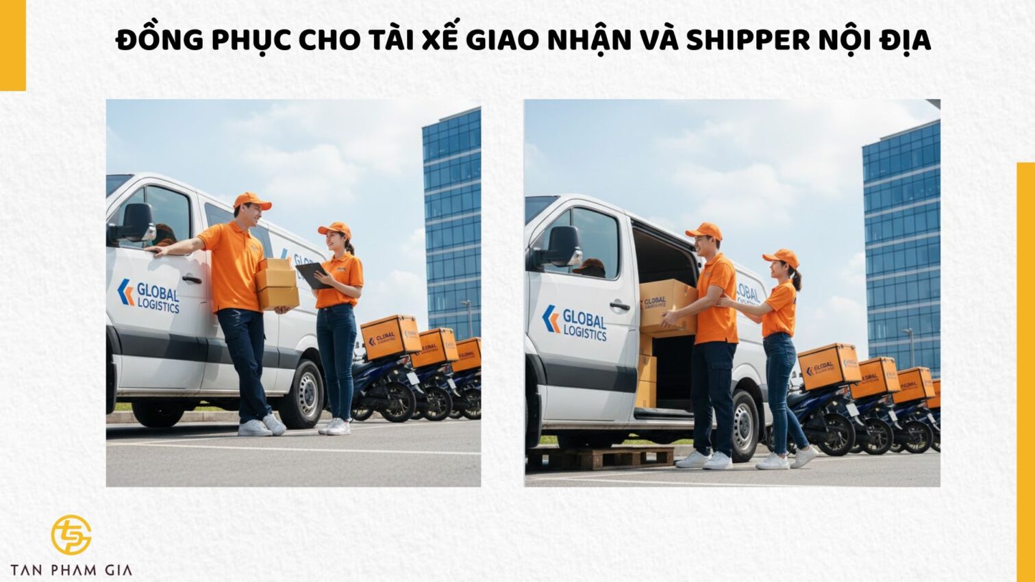 Đồng Phục Doanh Nghiệp Cho Công Ty Logistic