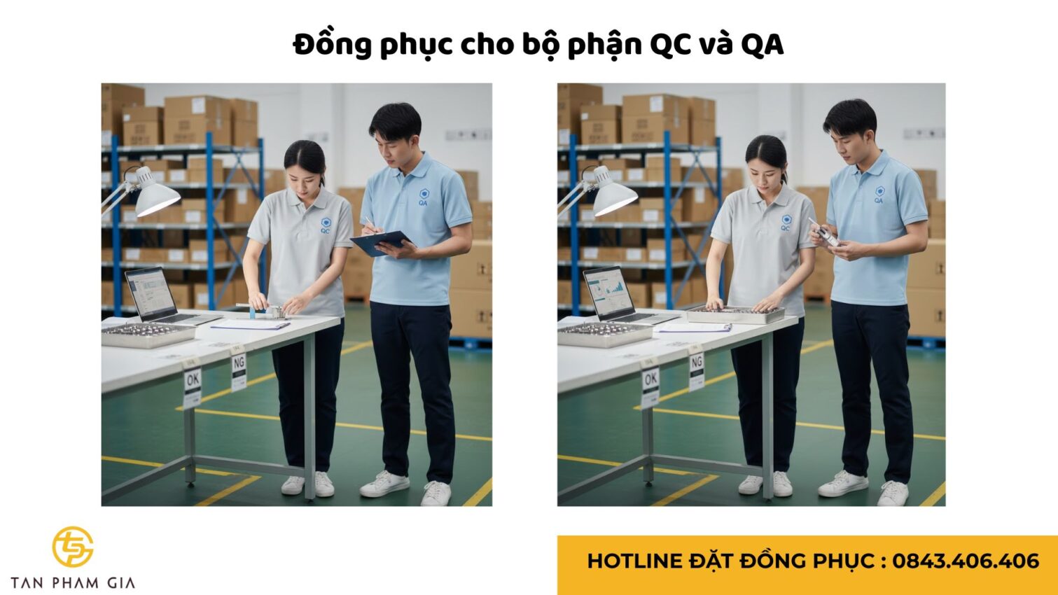 Đồng Phục Doanh Nghiệp Cho Công Ty Sản Xuất