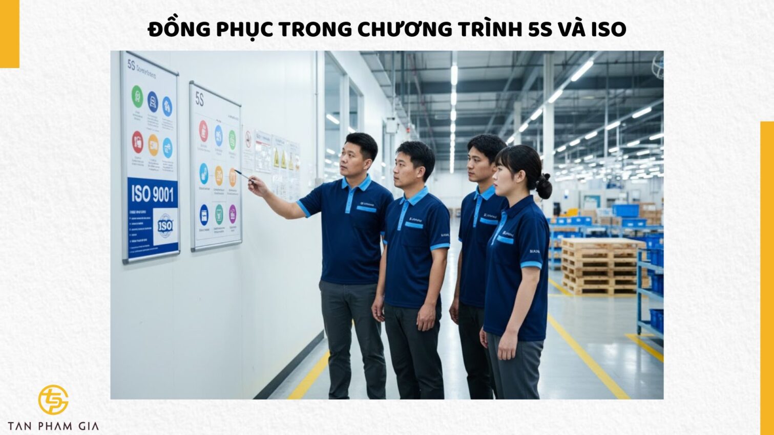 Đồng Phục Doanh Nghiệp Cho Công Ty Sản Xuất