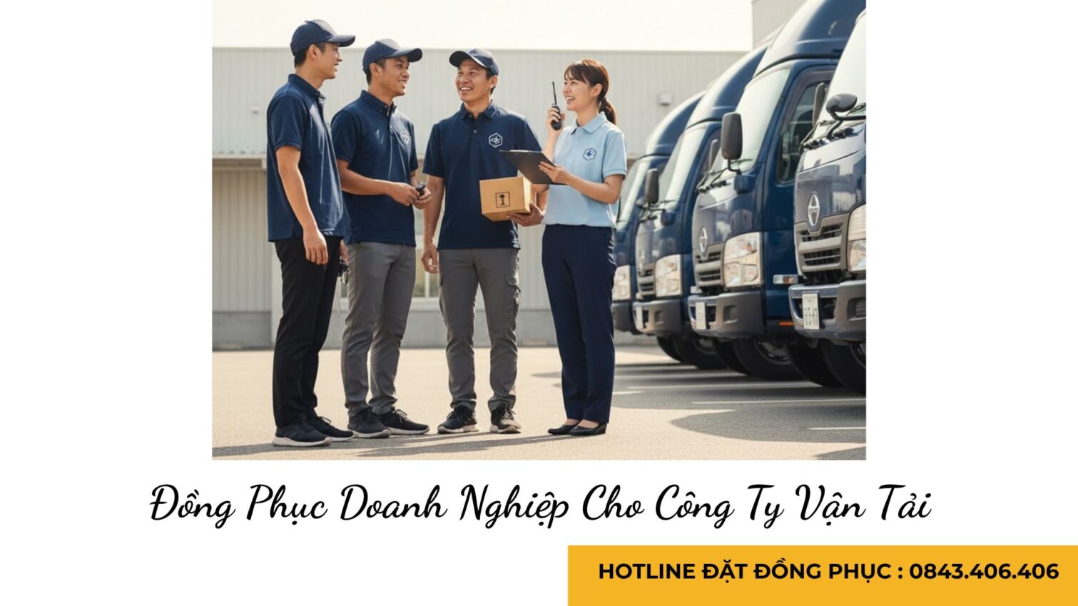 Đồng Phục Doanh Nghiệp Cho Công Ty Vận Tải
