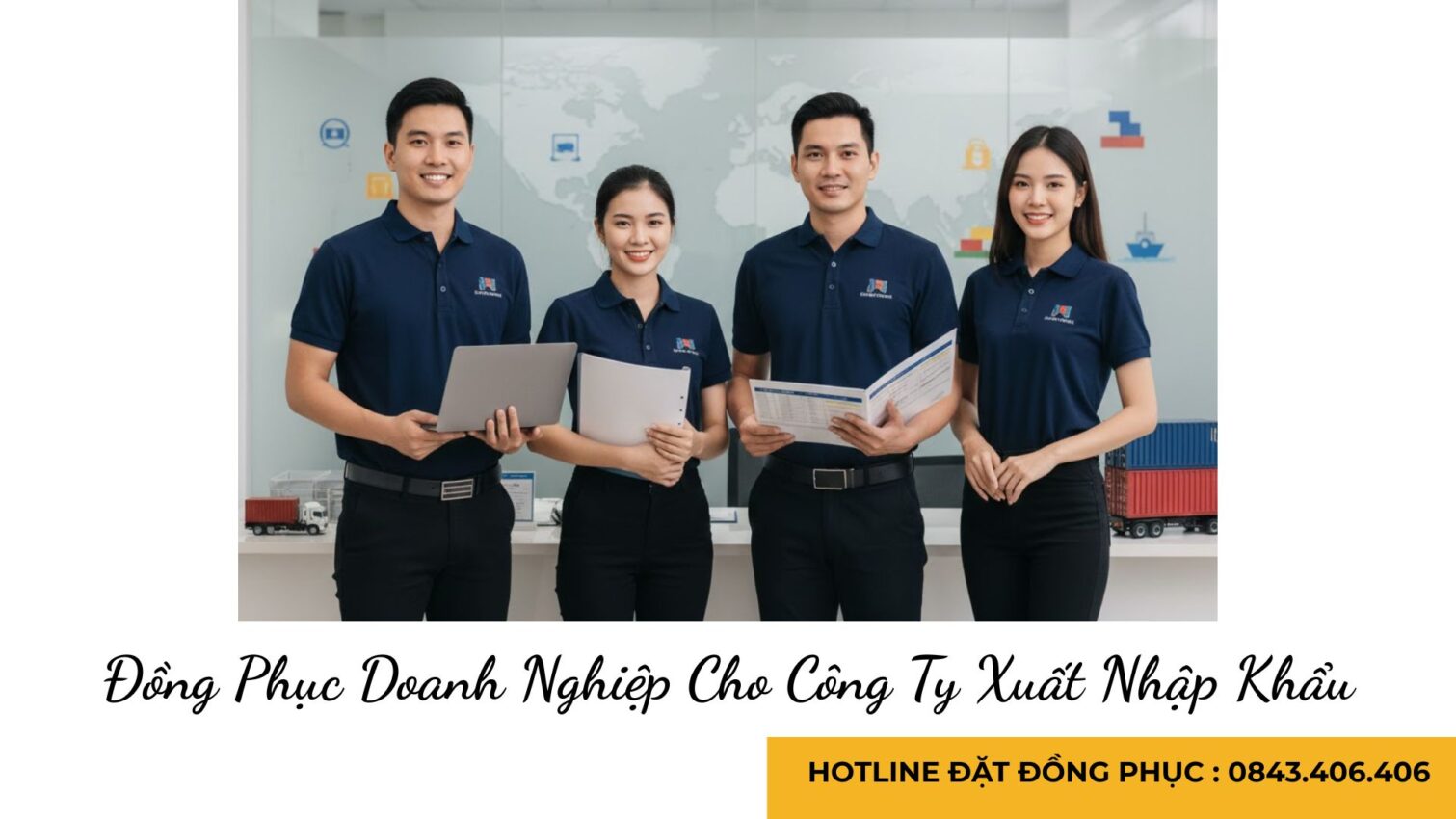 Đồng Phục Doanh Nghiệp Cho Công Ty Xuất Nhập Khẩu