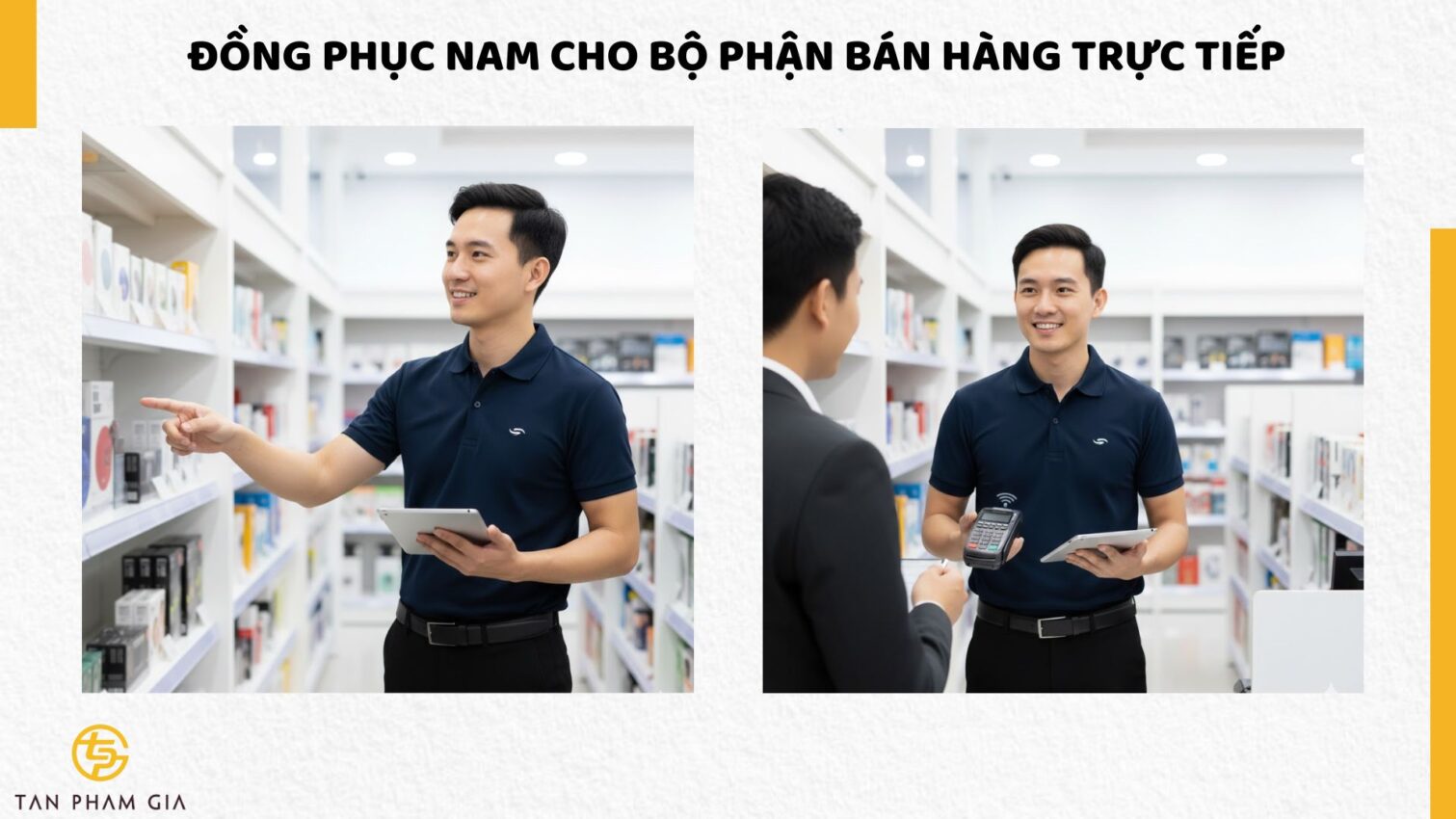 Đồng Phục Doanh Nghiệp Cho Nhân Viên Nam