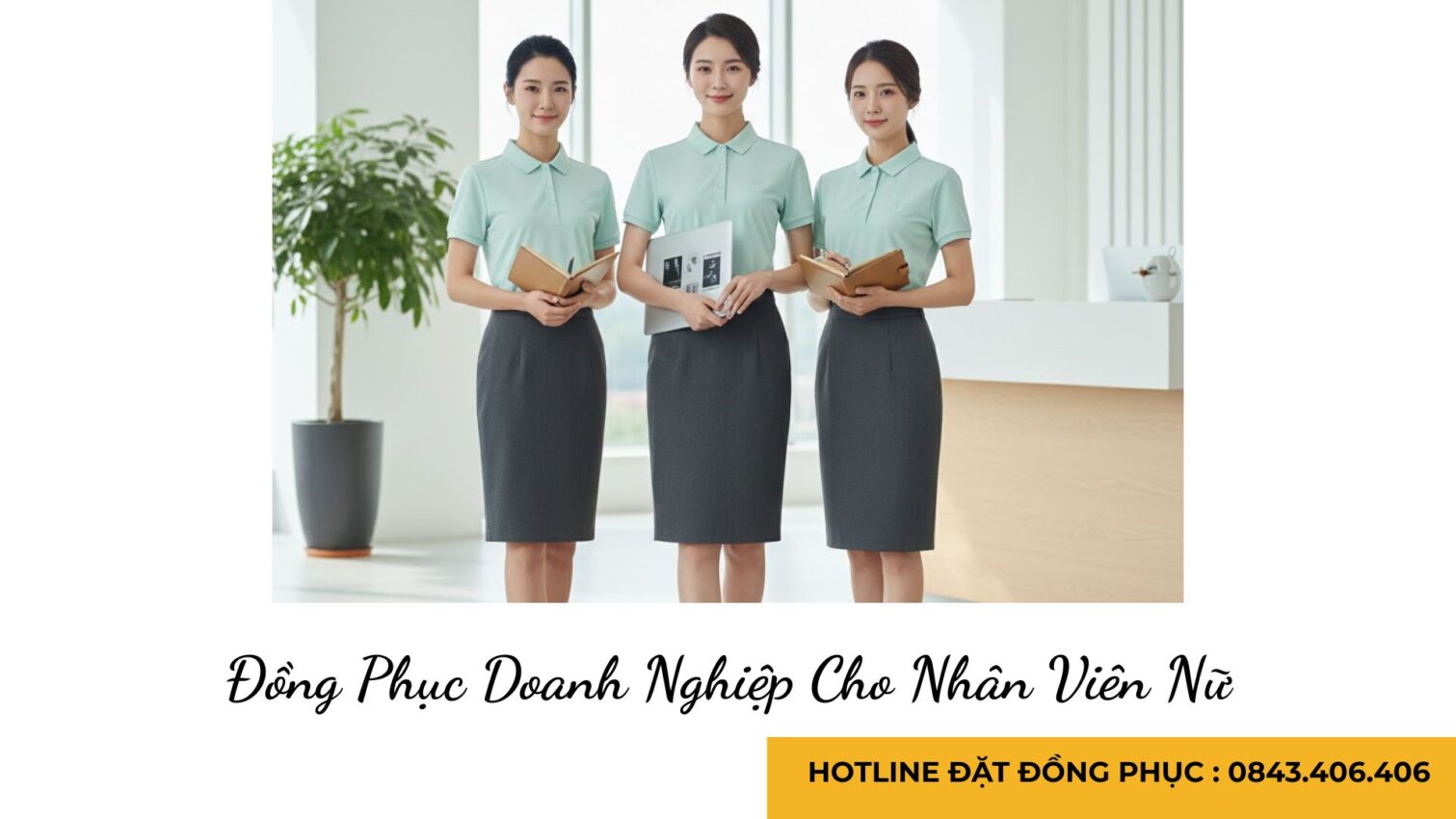 Đồng Phục Doanh Nghiệp Cho Nhân Viên Nữ