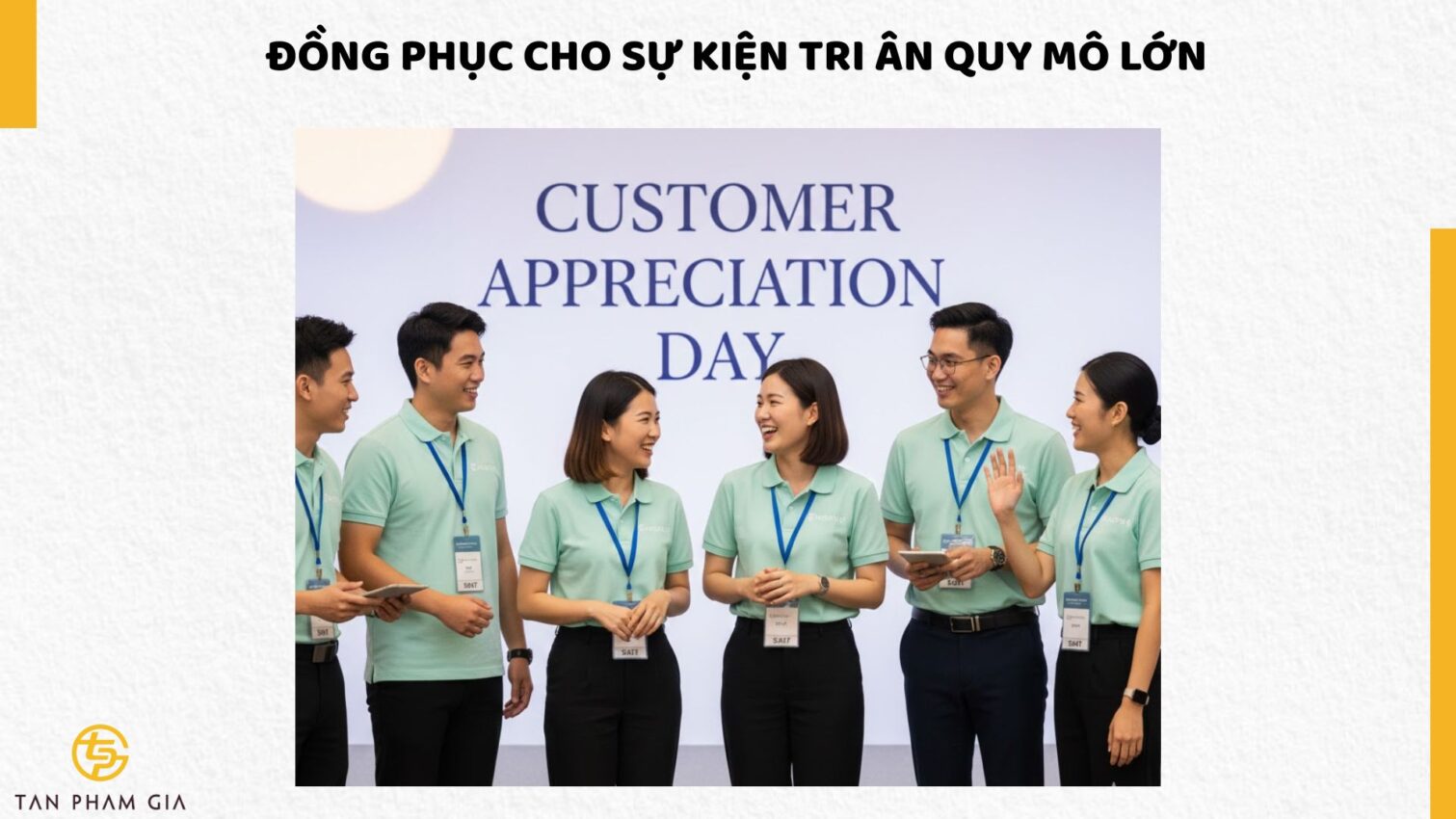Đồng Phục Doanh Nghiệp Cho Tri Ân Khách Hàng