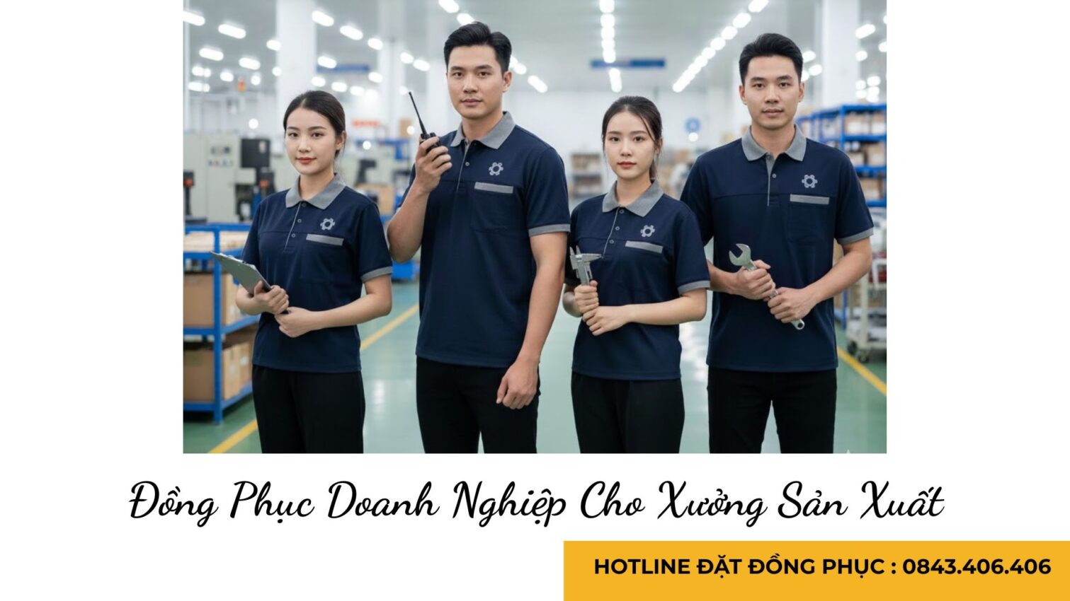 Đồng Phục Doanh Nghiệp Cho Xưởng Sản Xuất