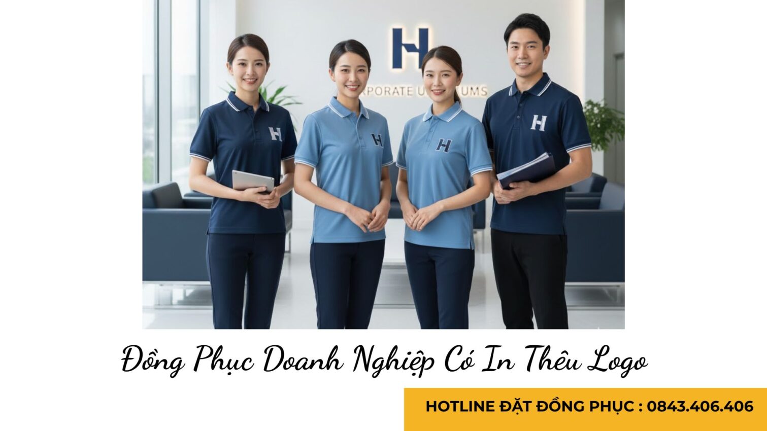 Đồng Phục Doanh Nghiệp Có In Thêu Logo