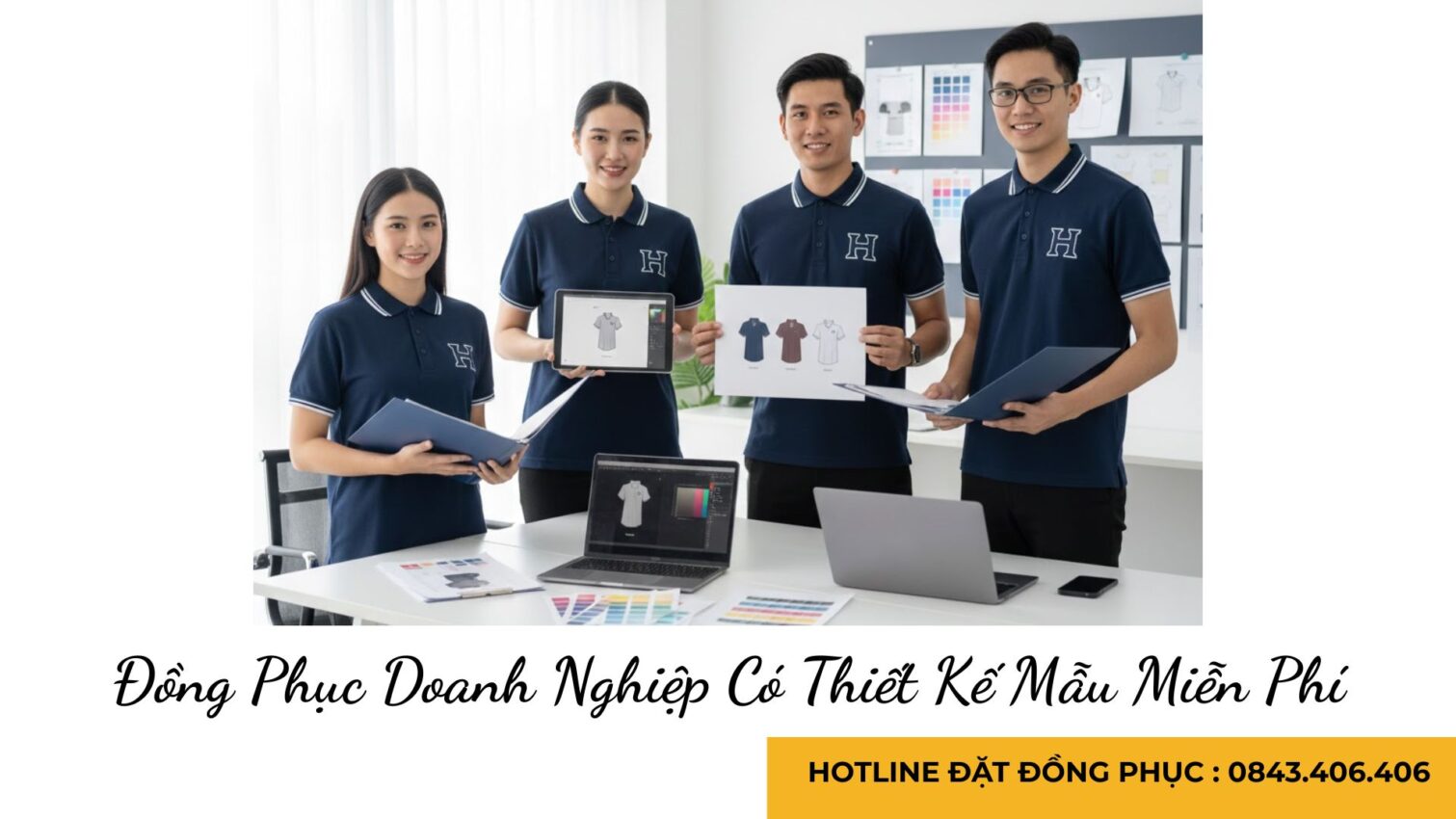 Đồng Phục Doanh Nghiệp Có Thiết Kế Mẫu Miễn Phí