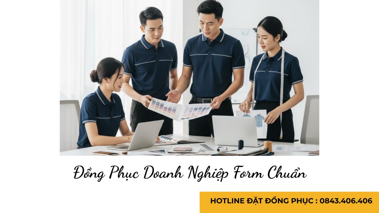 Đồng Phục Doanh Nghiệp Form Chuẩn