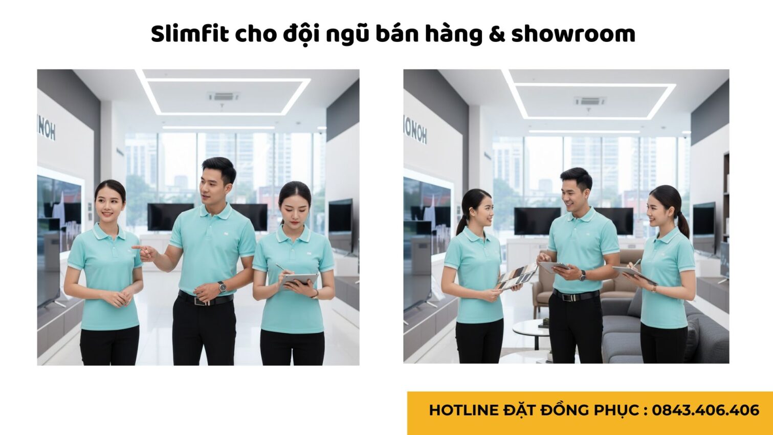 Đồng Phục Doanh Nghiệp Form Slimfit