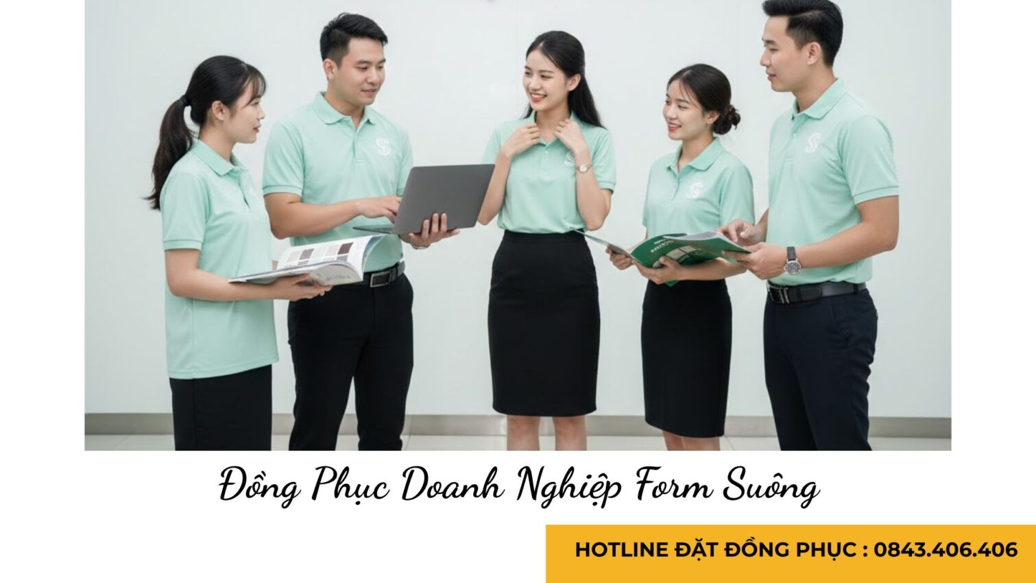 Đồng Phục Doanh Nghiệp Form Suông