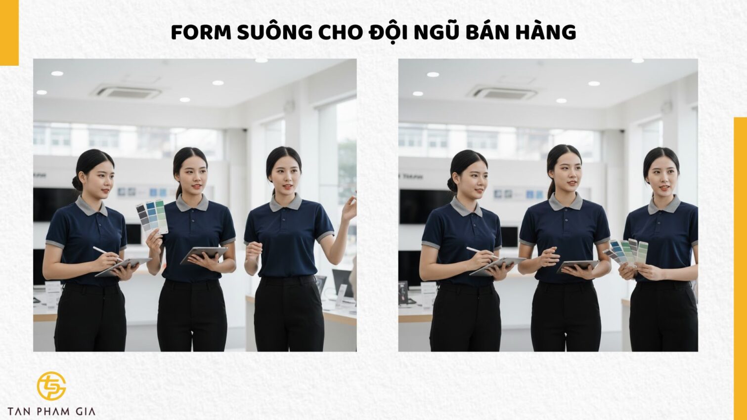 Đồng Phục Doanh Nghiệp Form Suông