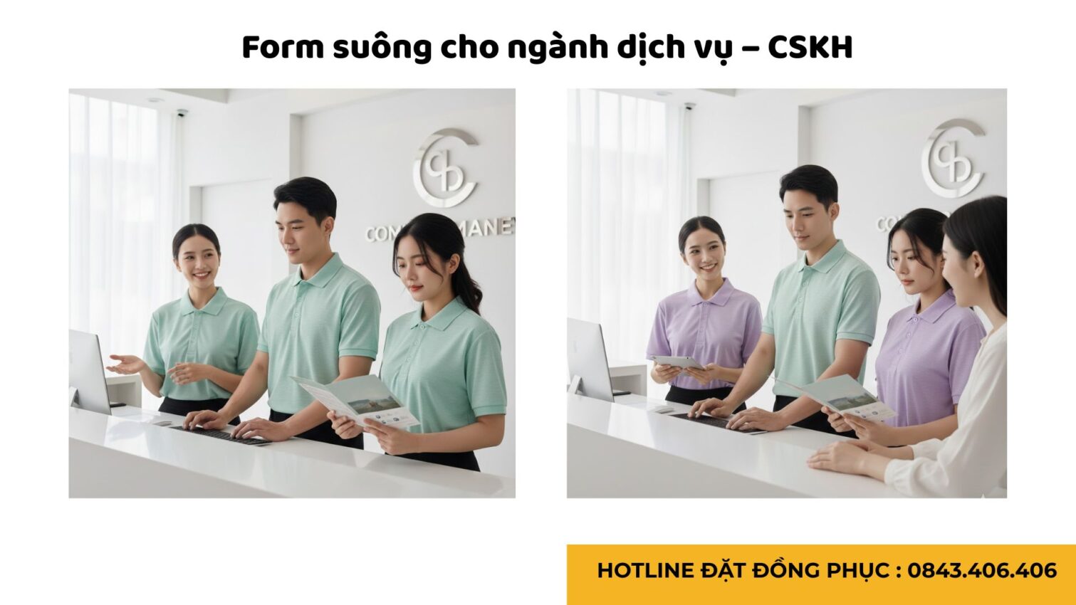 Đồng Phục Doanh Nghiệp Form Suông
