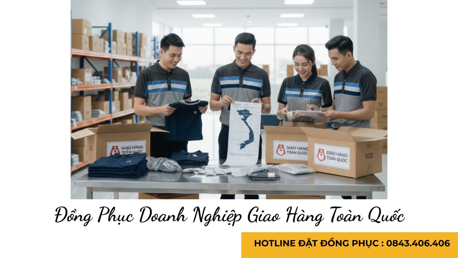 Đồng Phục Doanh Nghiệp Giao Hàng Toàn Quốc